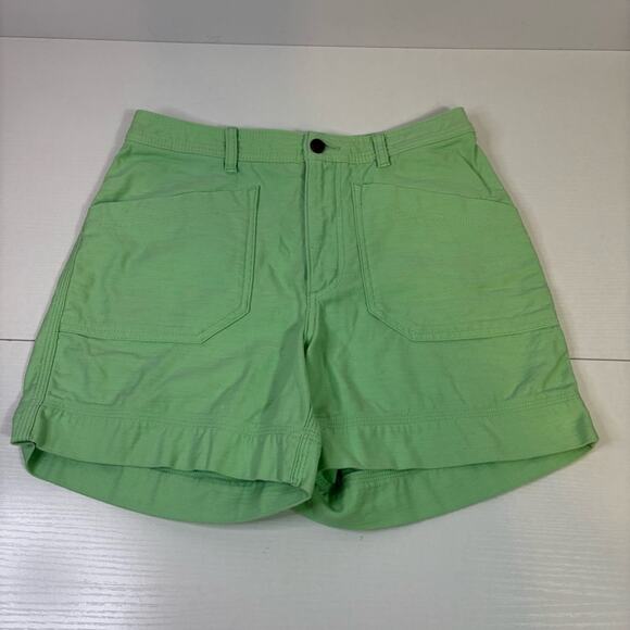 Patagonia Green Organic Cotton Shorts Relaxed Fit Size 6 CC0558 - Picture 2 of 10